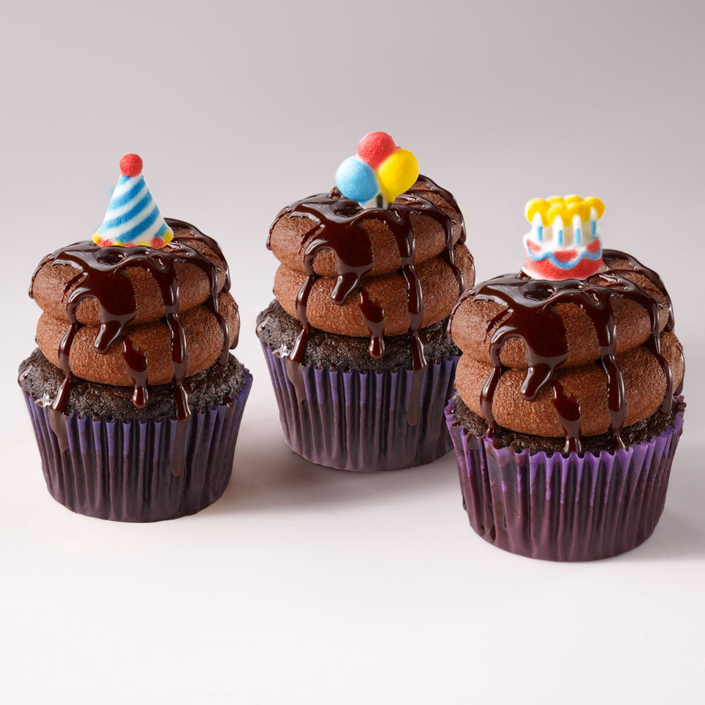 CAKE-002T4 - Birthday Triple Chocolate