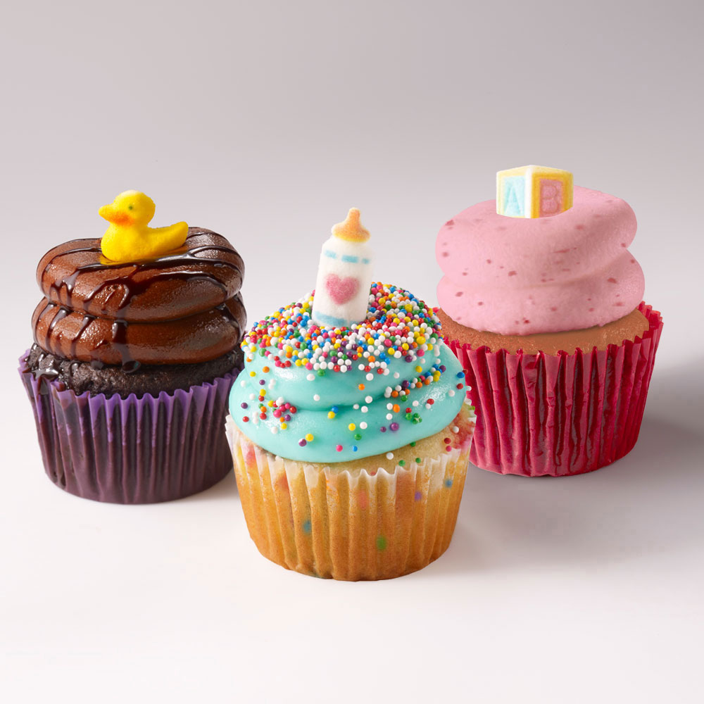 AST-001T2 - Baby Assorted Cupcakes