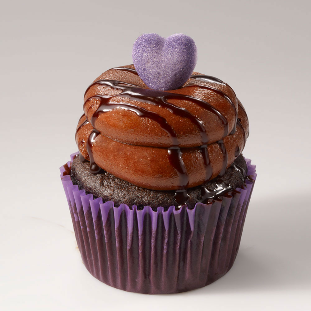 CAKE-002T3 - Hearts Triple Chocolate